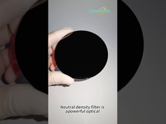 25.4mm 광 유리 필터 50 스크래치 디그 흡수 중성 밀도 필터