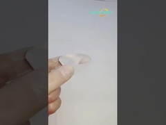 633nm 광적 윙 프리즘 25.4mm 리슬리 프리즘 빔 스티어링 코팅이 없습니다